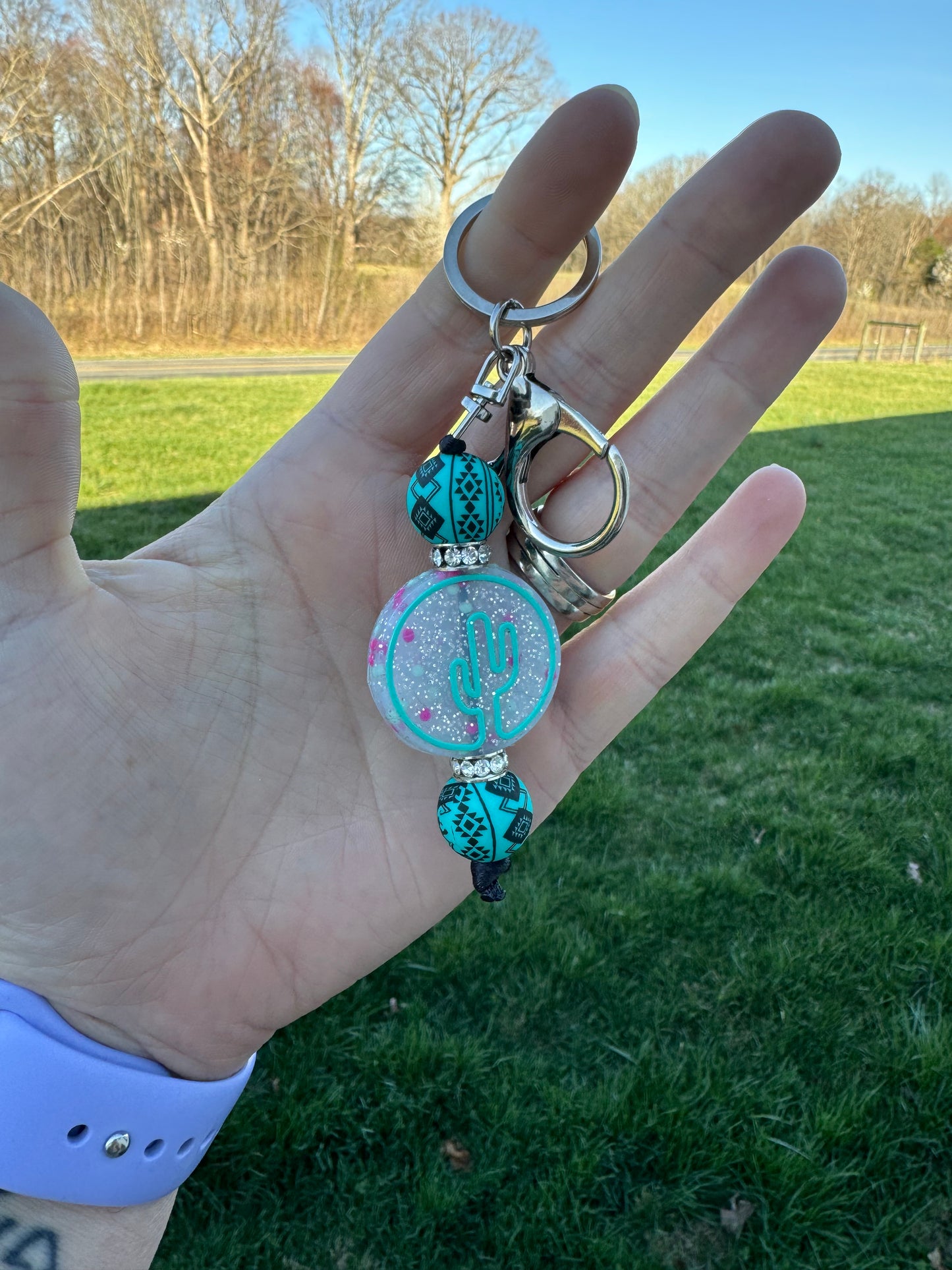 Aztec keychain